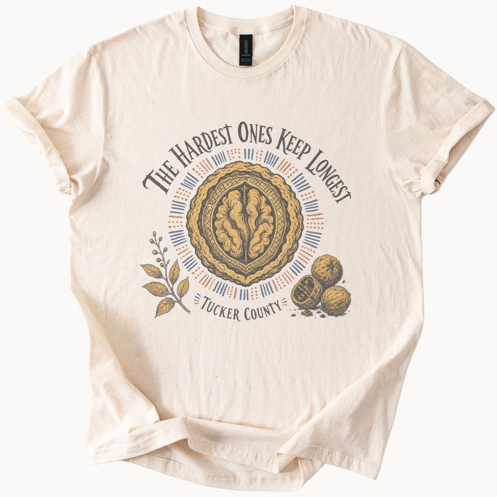 Walnut Brain Vintage Style Boho Tee